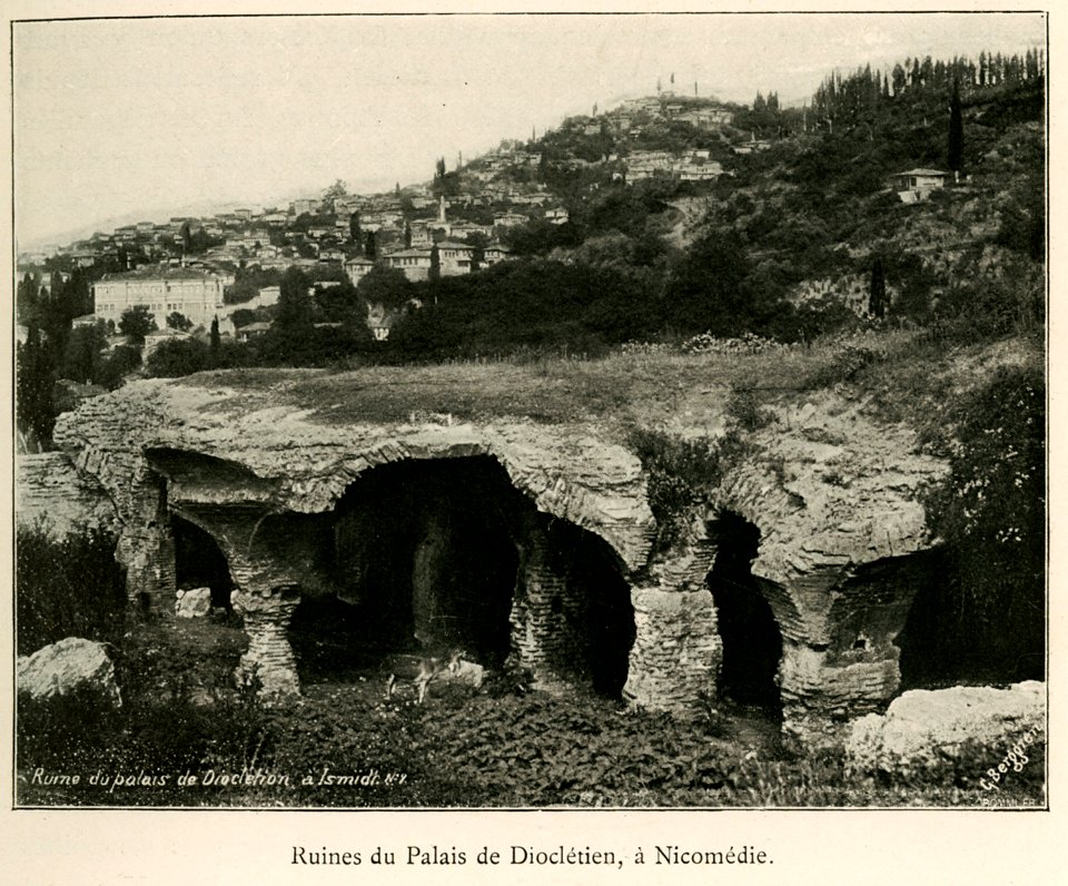 Ruines du Palais de Dioclétien, à Nicomédie - Barth Hermann - 1913
