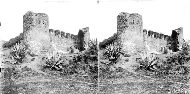Runes del castell de Bellesguard de Barcelona