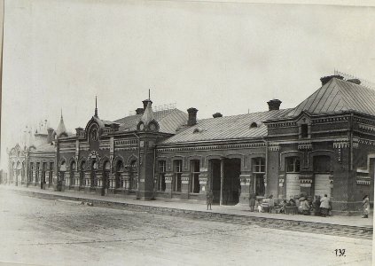 Russ. Bahnhof Nowosielica (BildID 15665874)