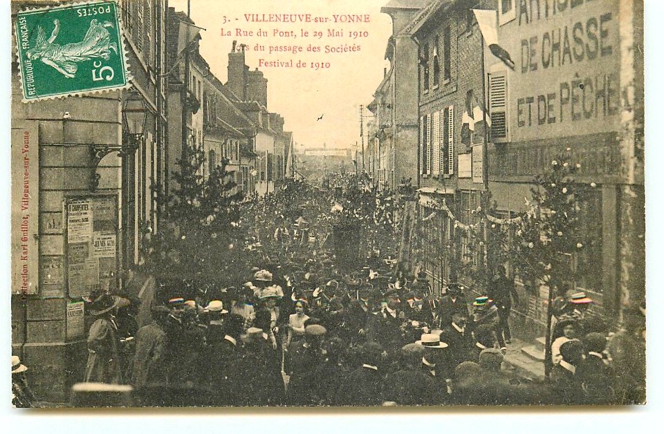 Rue du Pont Villeneuve 1910
