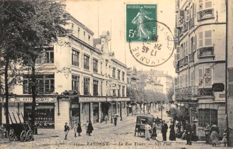 Rue Thiers Bayonne