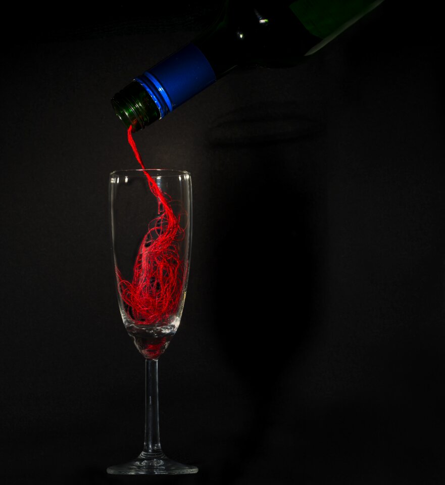 Fluid party bottle