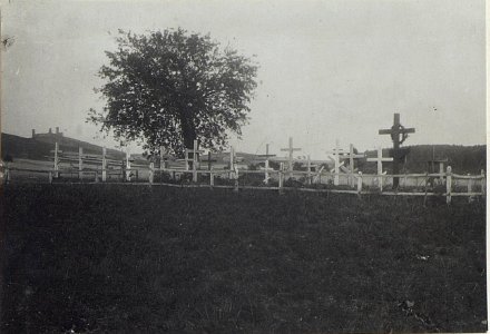 Russ.Soldatengräber bei Korzecks Juli 1915 (BildID 15725908)