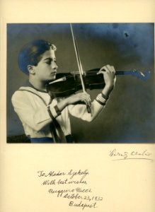 Ruggiero Ricci (Székely Aladár felvétele, 1932) photo