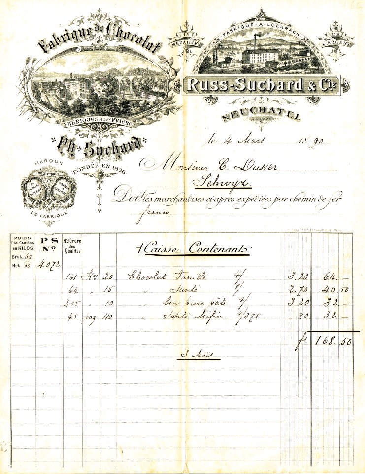 Russ-Suchard & Cie 1890