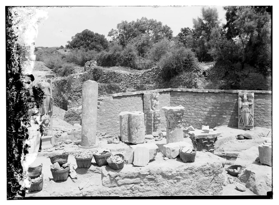 Ruins at Askalon, June 1921 LOC matpc.09269