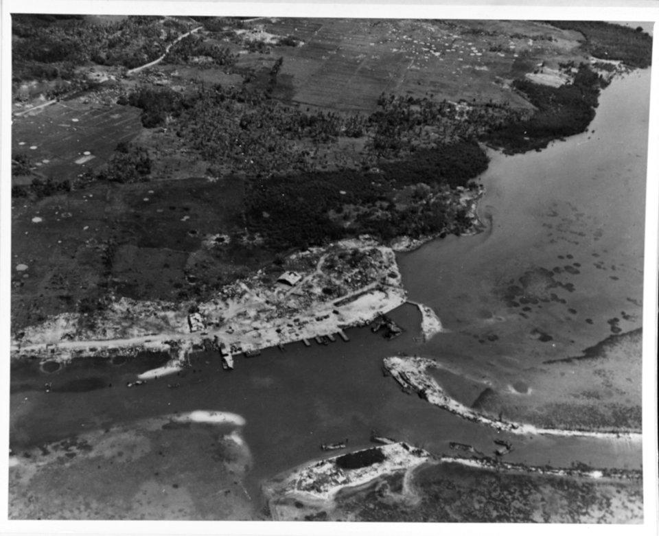 Ruins of Piti Navy Yard, July 1944