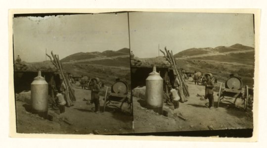 Russian encampment outside Port Arthur LCCN2005678626