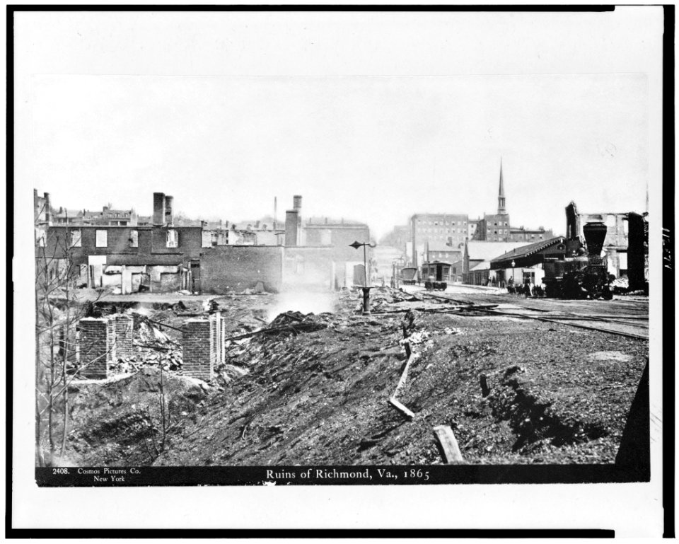 Ruins of Richmond, Va., 1865 - Cosmos Pictures Co. LCCN95505887