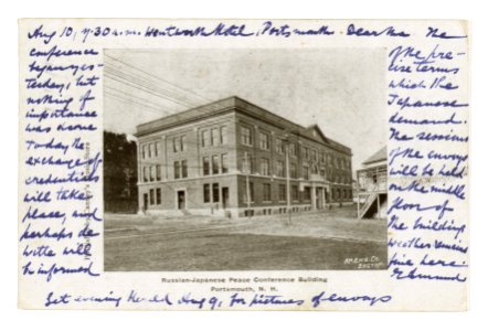 Russian-Japanese Peace Conference building - Portsmouth, N.H. LCCN2005679349 photo