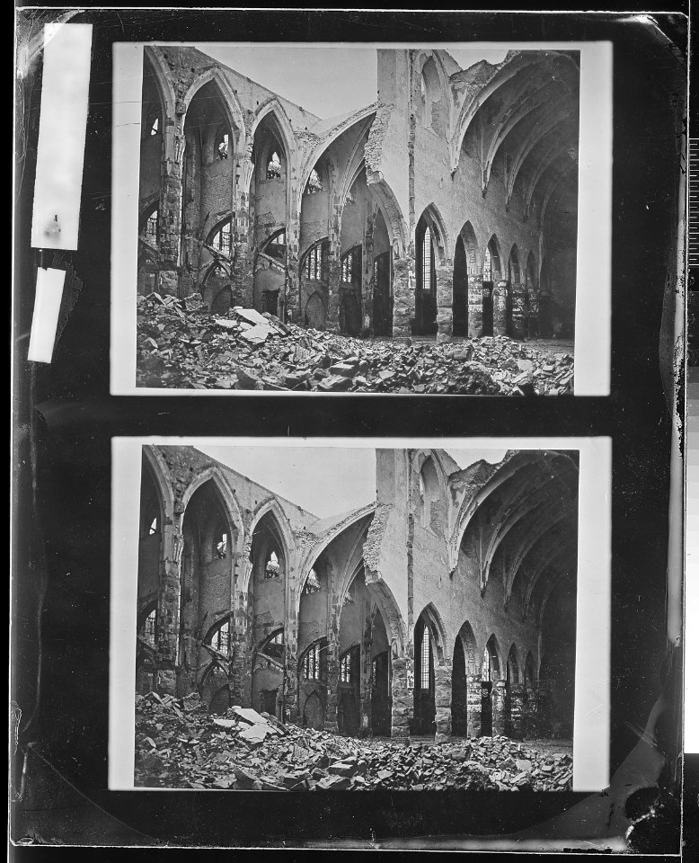 Ruins of Strasburg Church - NARA - 526430