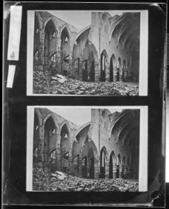 Ruins of Strasburg Church - NARA - 526430