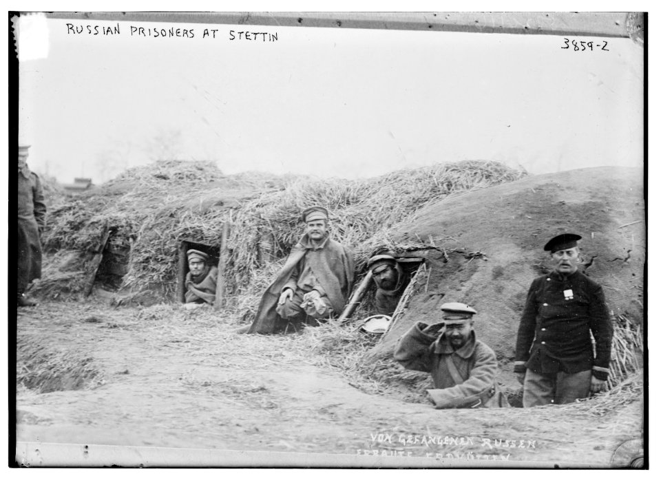 Russian prisoners at Stettin LCCN2014701692