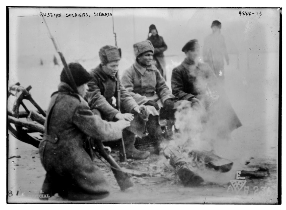 Russian soldiers, Siberia LCCN2014708754