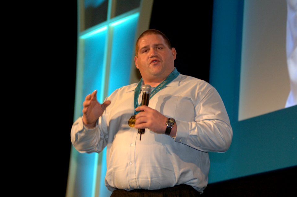 Rulon Gardner at Recreation Vehicle Industry Association annual convention 2007