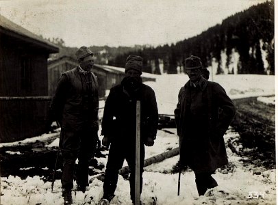 Russischer Gefangener bei Kote 1717, südlich Corvara, 23.4.1916. (BildID 15582597)