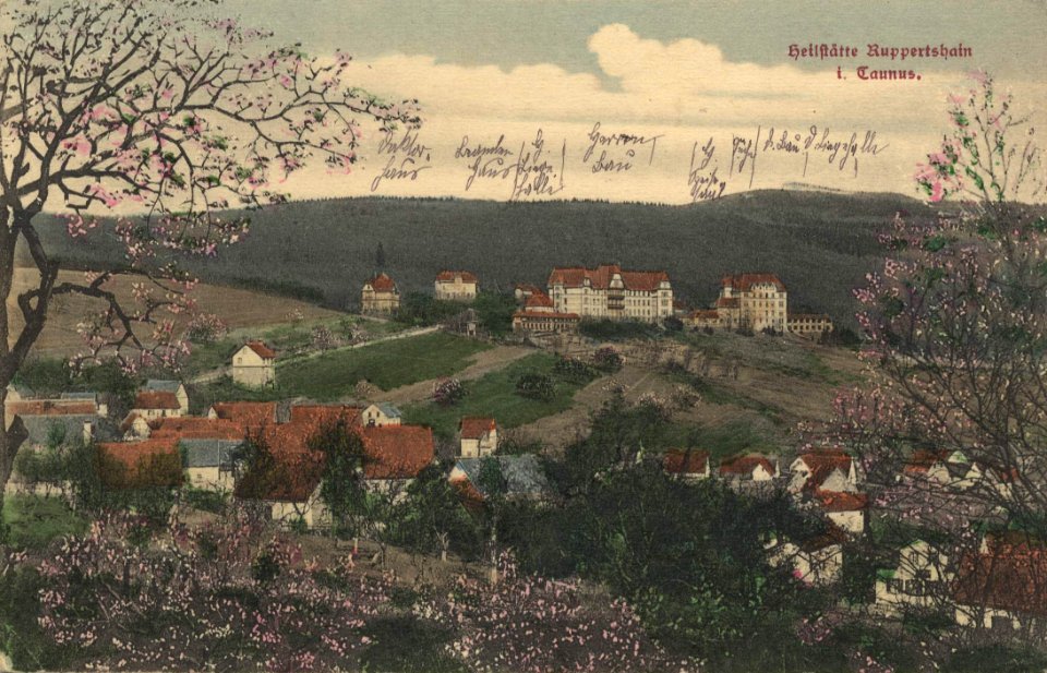 Ruppertshain, Hessen - Heilstätte Ruppertshain (Zeno Ansichtskarten)