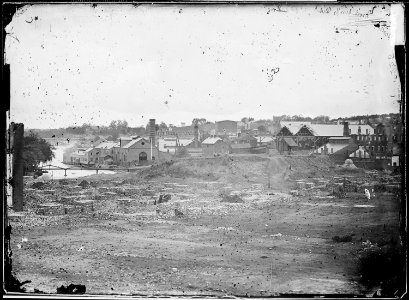 Ruins of Tredegar Ironworks, Richmond, Va. April, 1865 - NARA - 528978