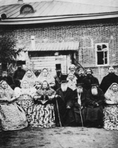 Russischer Photograph um 1880 - Bauern aus Nischnij-Nowgorod (Zeno Fotografie)