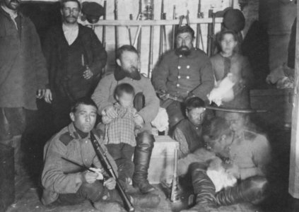 Russischer Photograph - Kosaken vom Mariinskij-Außenposten (Zeno Fotografie)