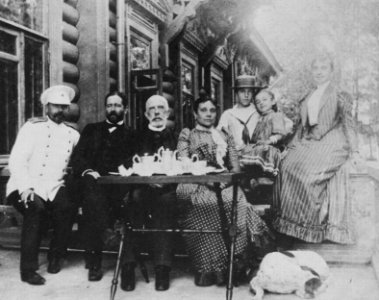 Russischer Photograph - Landhaus in der Provinz Pensa (2) (Zeno Fotografie)