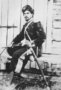 Russischer Photograph - Orenburger Kosake (Zeno Fotografie)