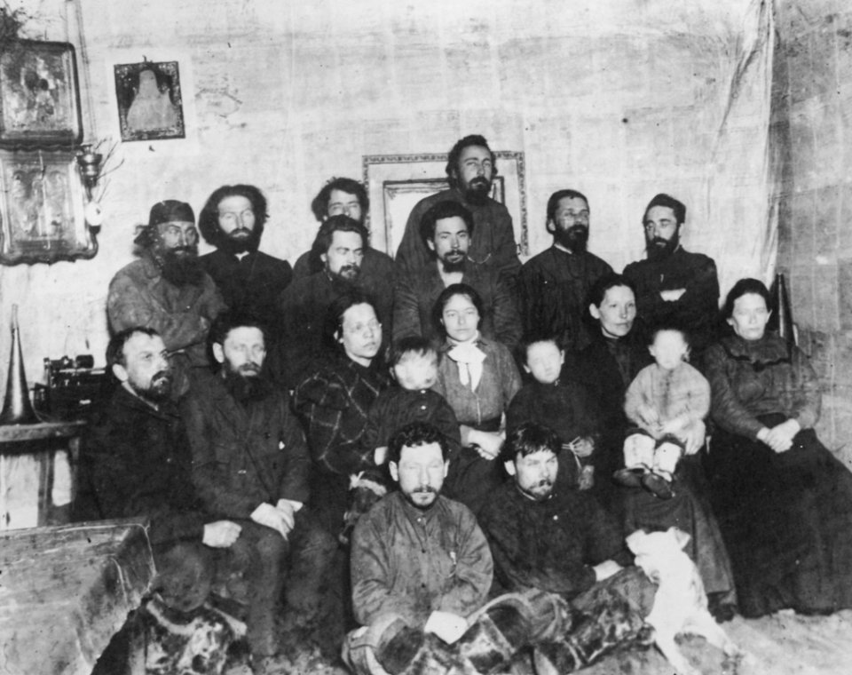 Russischer Photograph um 1895 - Politisch Verfolgte im sibirischen Exil (2) (Zeno Fotografie)