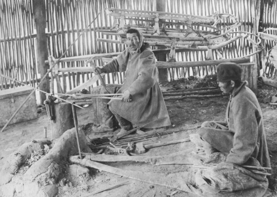 Russischer Photograph - Schmiede bei der Arbeit (Zeno Fotografie)