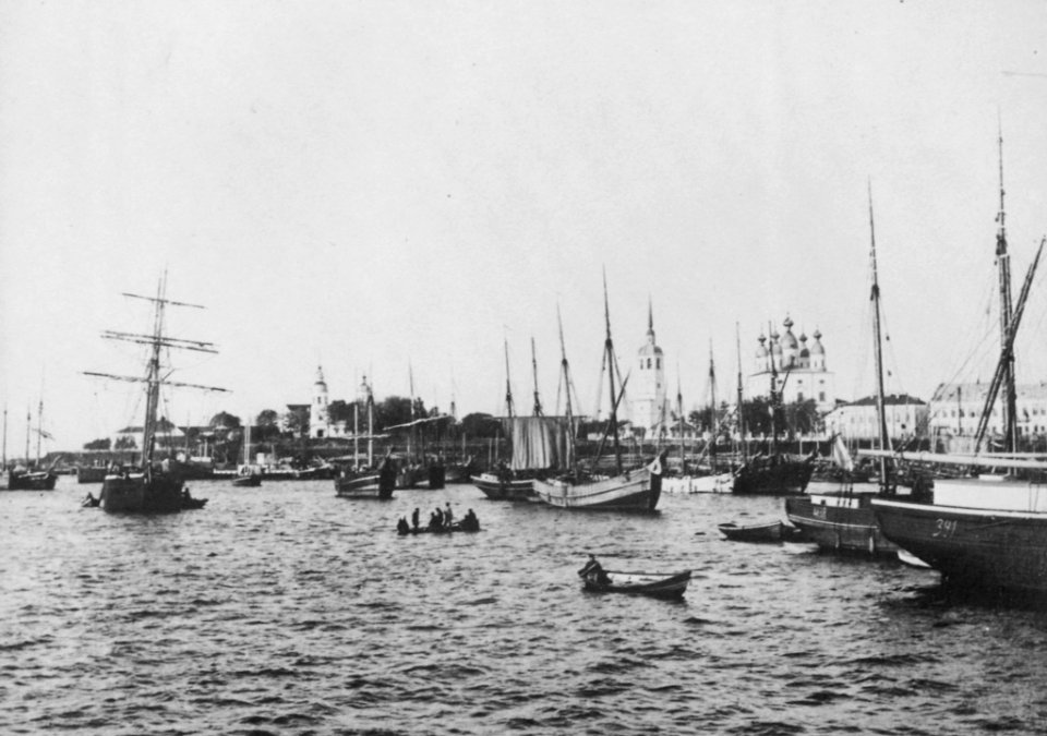 Russischer Photograph um 1900 - Die Wolga bei Jaroslawl und bei Nischnij-Nowgorod (2) (Zeno Fotografie)
