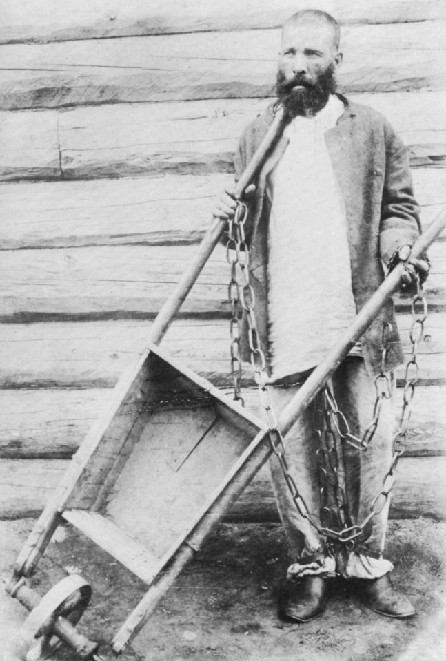 Russischer Photograph - Sträflinge in Sibirien und auf Sachalin (3) (Zeno Fotografie)