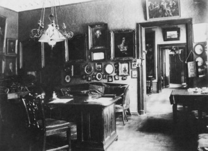 Russischer Photograph - »Fin-de-siècle«-Interieur, Ort unbekannt (1) (Zeno Fotografie)
