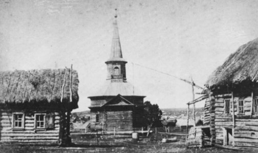 Russischer Photograph um 1868 - Eine tatarische Moschee bei Simbirsk (Zeno Fotografie)
