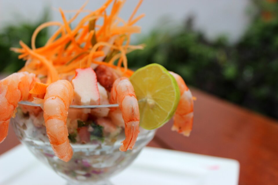 Food restaurant prawn
