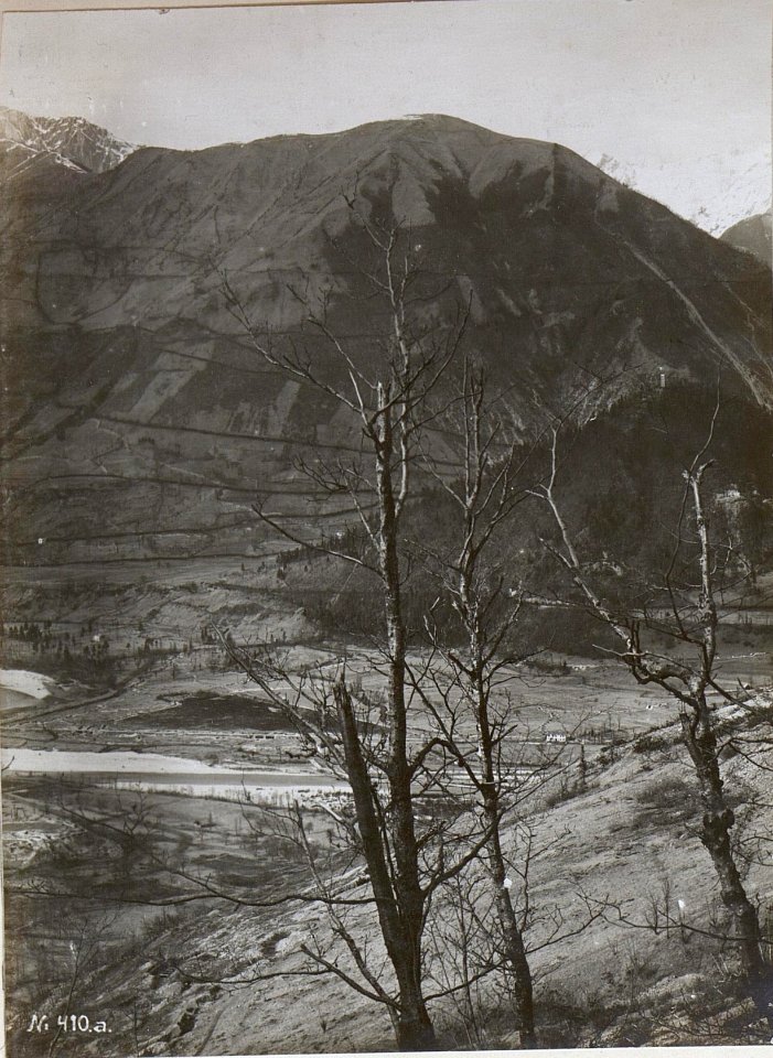 Rundbild v.Sv.Maria mit feindl.Stellungen am Isonzo bei Tolmein. (BildID 15597679)