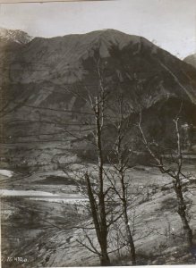 Rundbild v.Sv.Maria mit feindl.Stellungen am Isonzo bei Tolmein. (BildID 15597679)