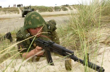 Russian Naval Infantryman photo