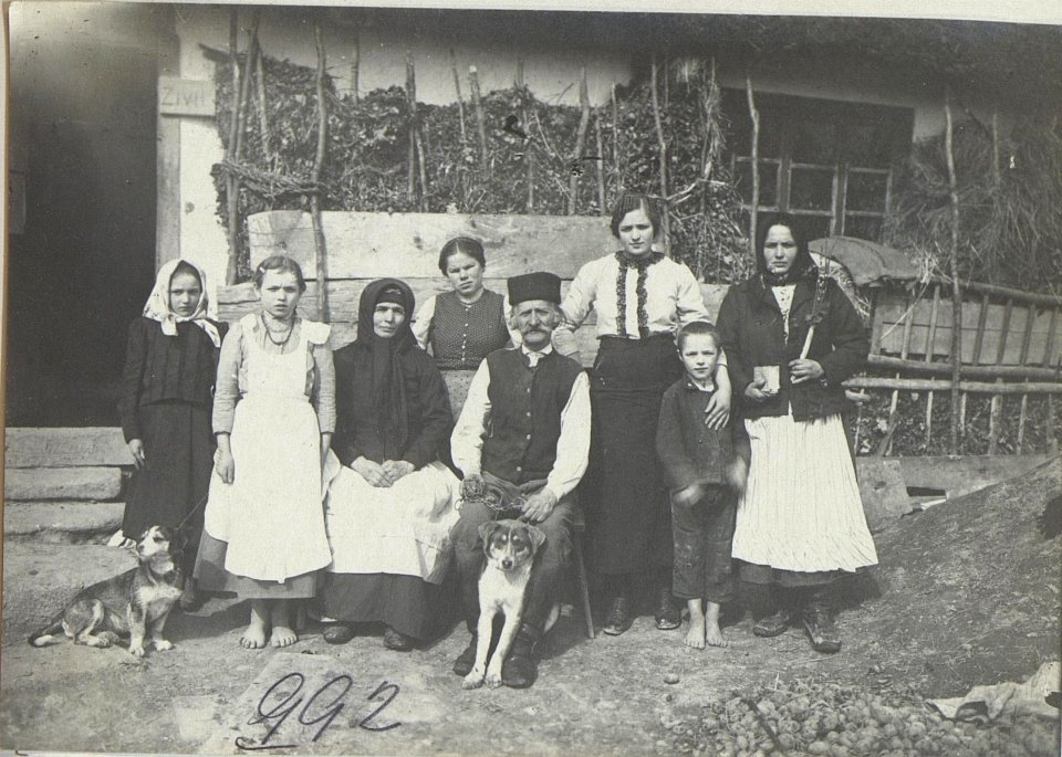 Ruthenische Familie, Umgebung Podwysokie. (BildID 15727887)