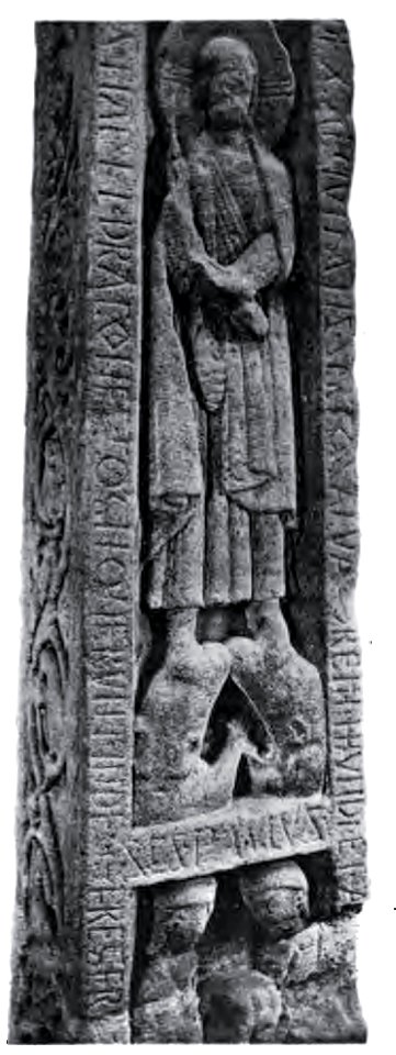 Ruthwell Cross, North Face, Figure of Christ