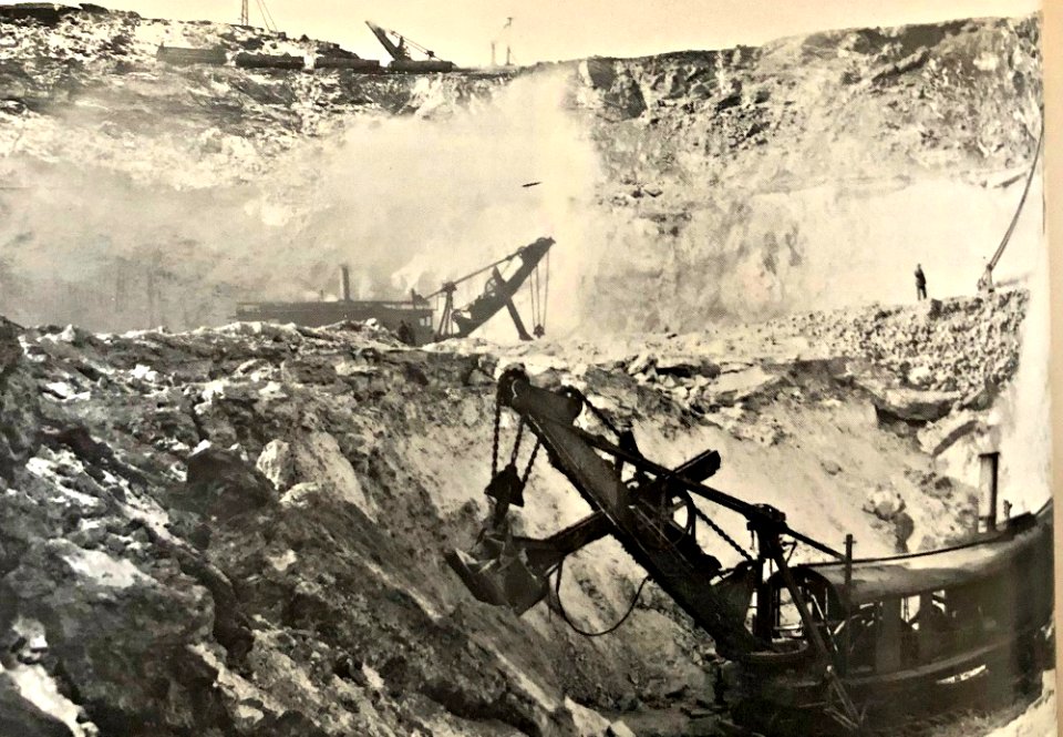 Ruth Neva, steam shovel 1910