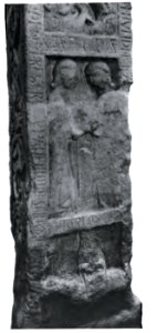 Ruthwell Cross, North Face, Paul and Anthony, and Flight into Egypt