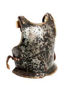 Ryggharnesk av järnplåt, 1777-1800 - Livrustkammaren - 107105