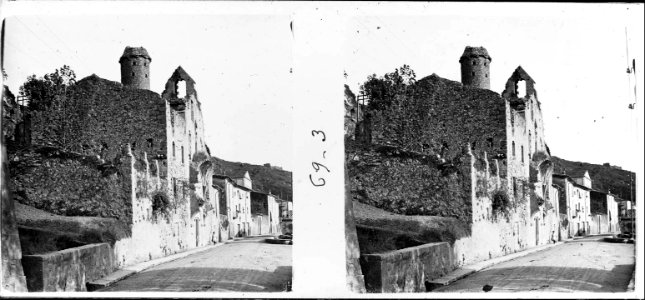 Ruïnes del barri del Pedret a Girona