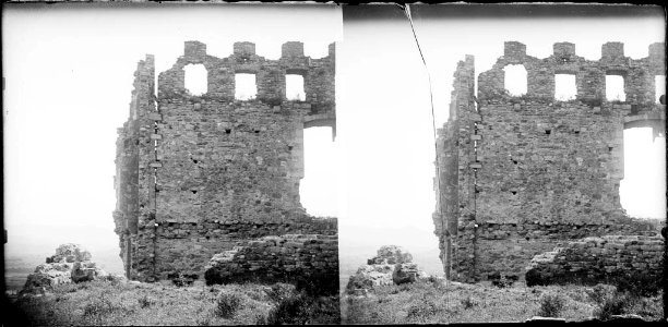 Ruïnes del castell de la Roca del Vallès (AFCEC BORDAS D 3948)
