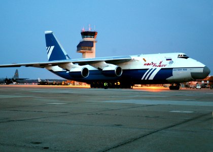 Russian heavylift freighter AN-124