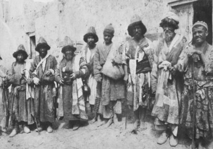 Russischer Photograph - Bettler in Chiwa (Zeno Fotografie)