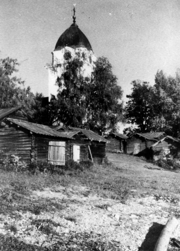 Rättvik kirke i Sverige - Norsk folkemuseum - NF.08576-005