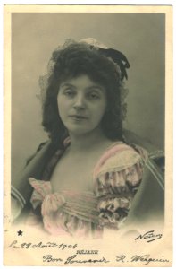RÉJANE-POREL, M. (Gabrielle REJU) Étoile. 769-70. Photo Nadar