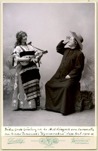 Rymmerskan, Vasateatern 1900. Rollporträtt - SMV - H7 032