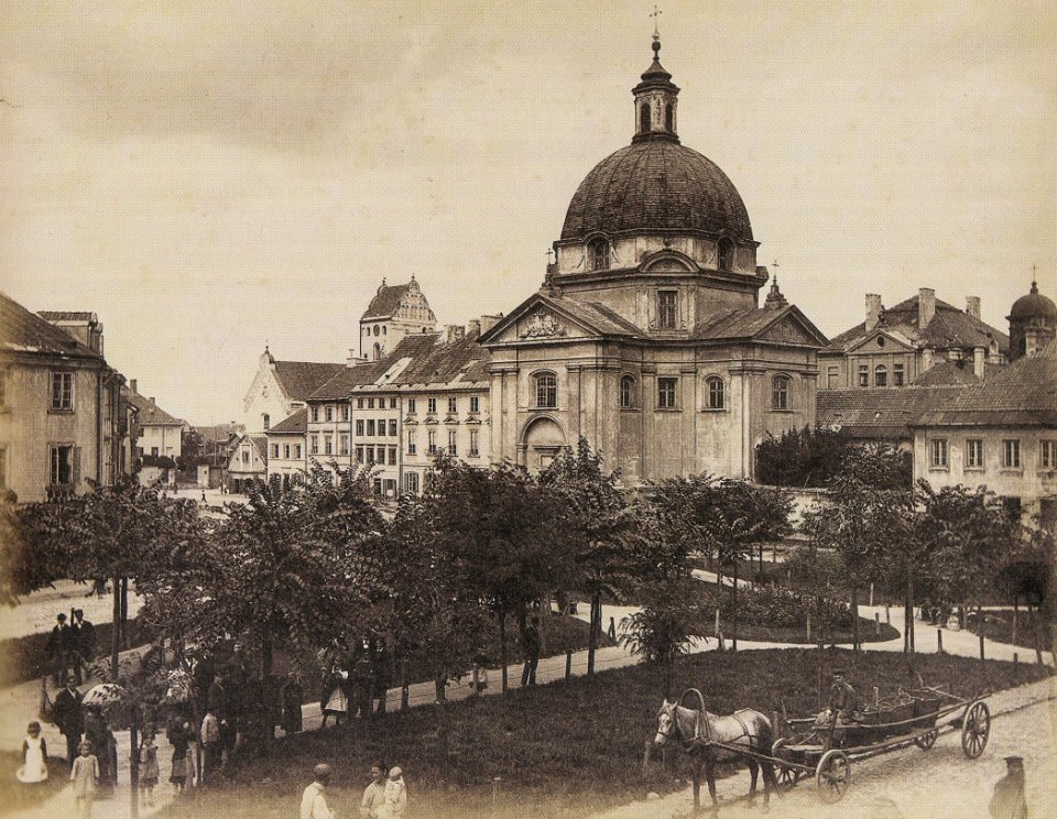 Rynek Nowego Miasta w Warszawie ok. 1885