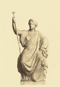 Réunion des Tuileries au Louvre 1852–1857 Getty Museum vol1 14 La France, Sculpture by Georges Diébolt
